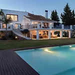 With Pool And Stunning 180 Degrees View Willa Mijas